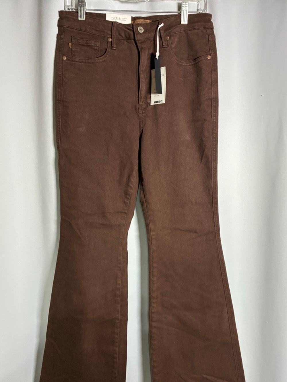 Judy Blue Rich Brown Flare Leg Jeans